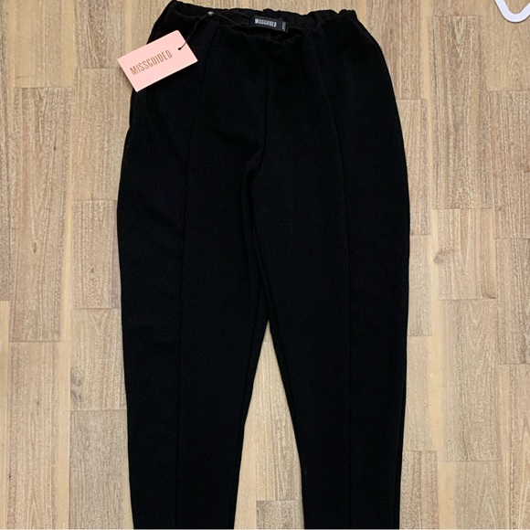 Missguided Black Pants Small Asos - Picture 1 of 3